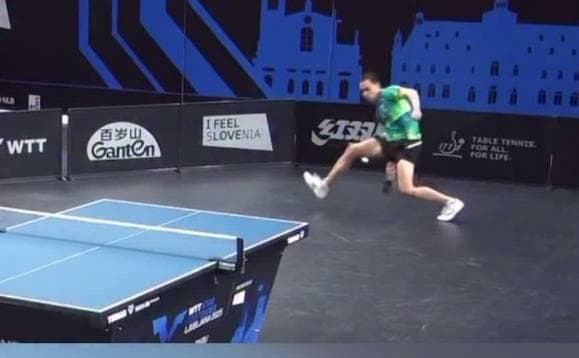 Hugo Calderano's Between-the-Legs Shot Goes Viral Despite Miss