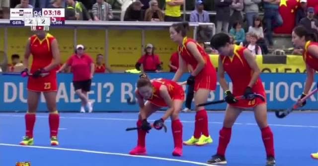 Chinese Women's Hockey Team Stages Comeback to Defeat Germany