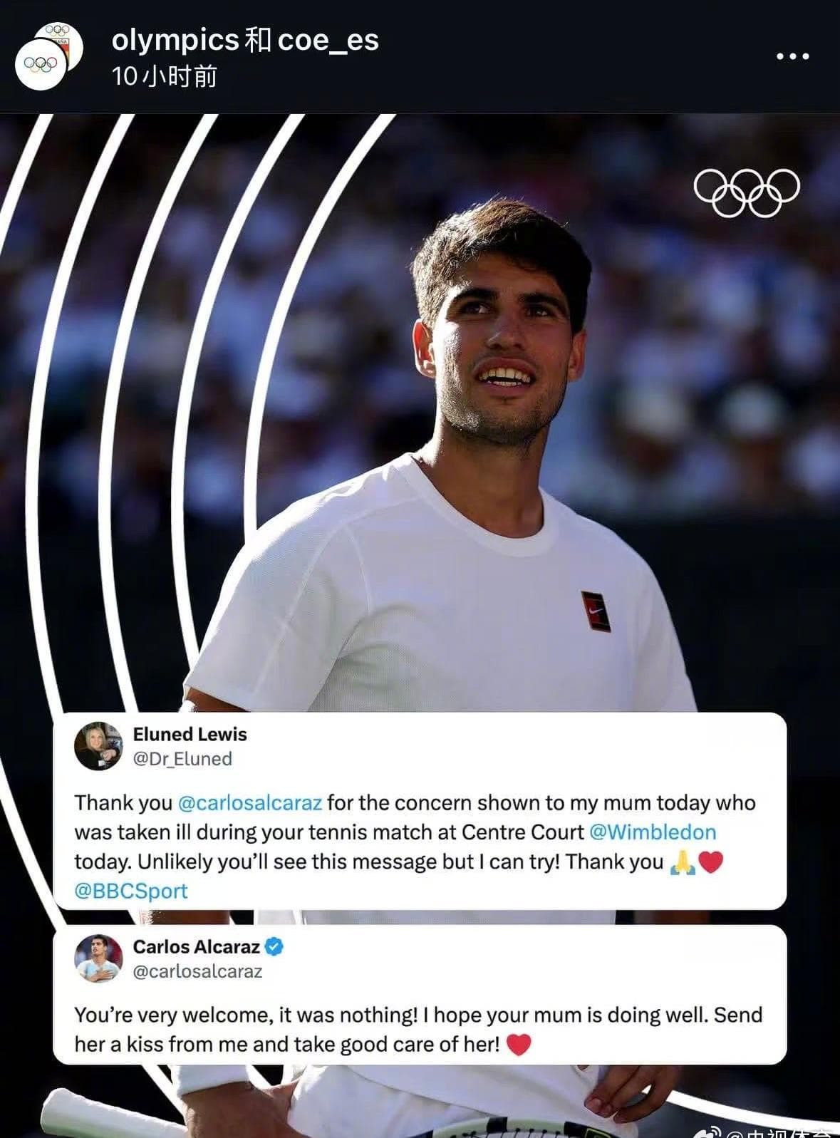 When Tennis Star Alcaraz Paused His Wimbledon Match to Help a Fan – The Heartwarming Story Behind the Viral Moment