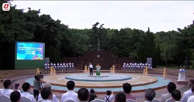 World Games Torch Relay Kicks Off in Chengdu for the First Time in History