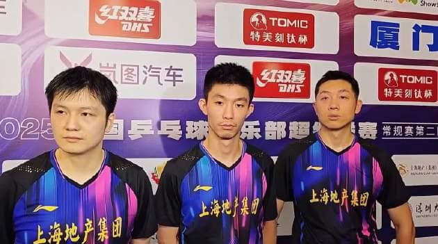 Fan Zhendong Responds to His 10-Match Winning Streak in Table Tennis Super League