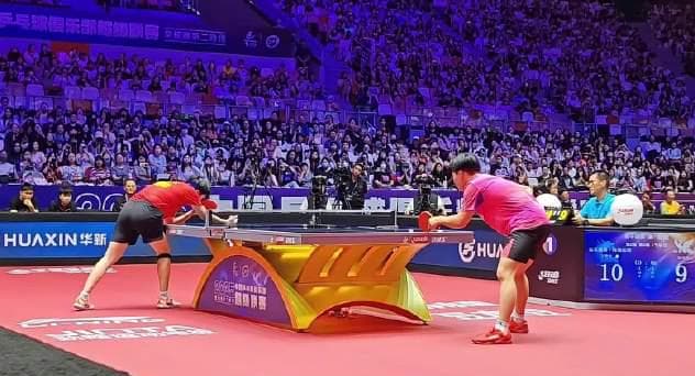 Wang Chuqin's Masterful Play Leaves Japanese Rival Stomping in Frustration