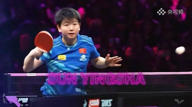Sun Yingsha to Face Japanese Defensive Specialist in WTT Yokohama Champions