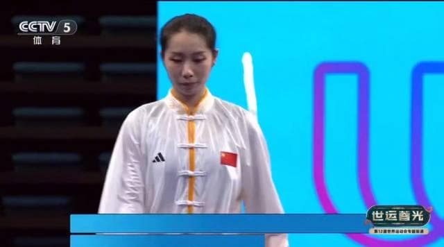 Lu Zhuoling Wins First Gold for China at The World Games with Her Graceful Wushu Performance