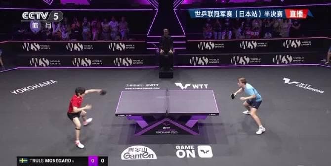 Wang Chuqin Dominates the Table Tennis Semifinal with Stellar Performance