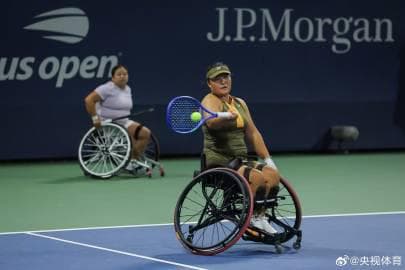Li Xiaohui and Wang Ziying Advance to US Open Wheelchair Women's Doubles Final