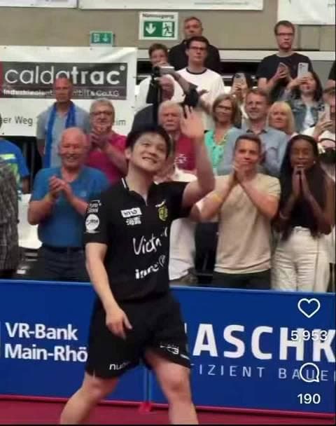 When Fan Zhendong Plays in Germany, the Stadium Goes Wild - And It Made Me Realize Something About Being Overseas