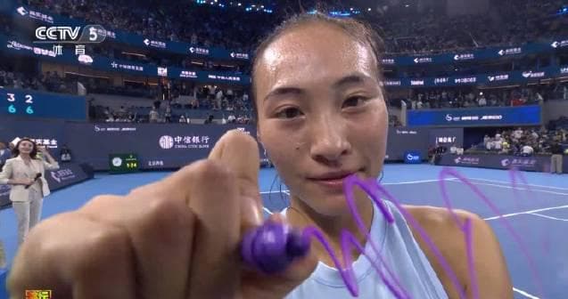 Qinwen Zheng Takes Pride in Her Impact on Chinese Tennis