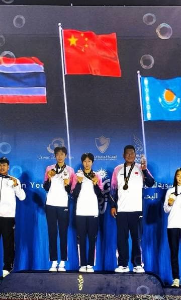 Chinese Youth Women's Beach Volleyball Team Clinches Gold with Perfect 7-0 Record