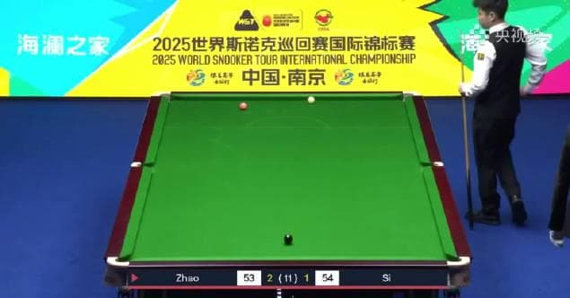Zhao Xintong's Dominant Victory at Snooker International Championship