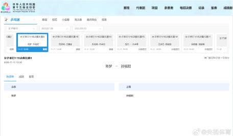 Stuck Abroad and Can't Watch Chen Meng's First Post-Olympics Match? You're Not Alone