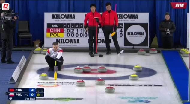 Chinese Men's Curling Team Secures Top Spot in Olympic Qualifying Round-Robin
