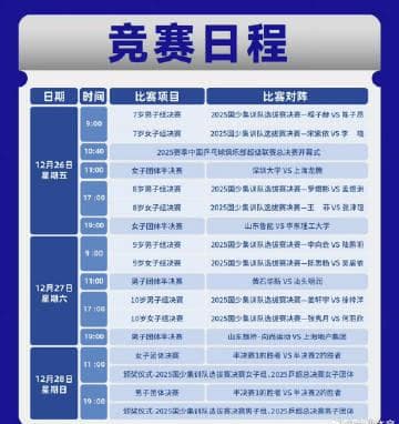2025 Table Tennis Super League Finals: Complete Schedule and Preview